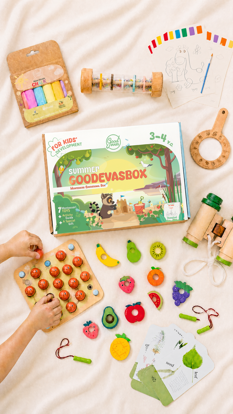 Літній ігровий набір (3–4 роки) - GoodevasBox