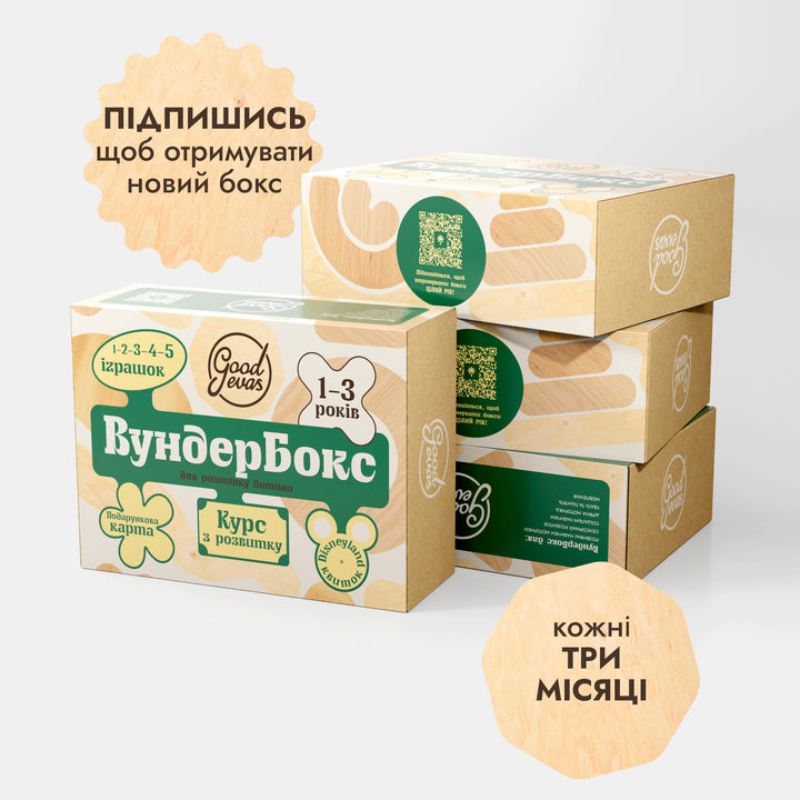 Подарунковий набір WunderBox для дітей до 3 років