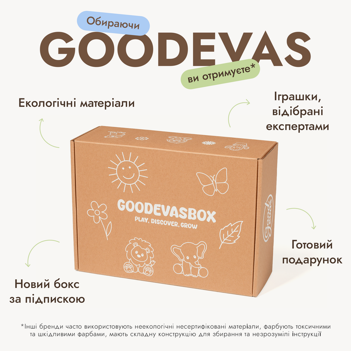 Літній ігровий набір (1–2 роки) - GoodevasBox
