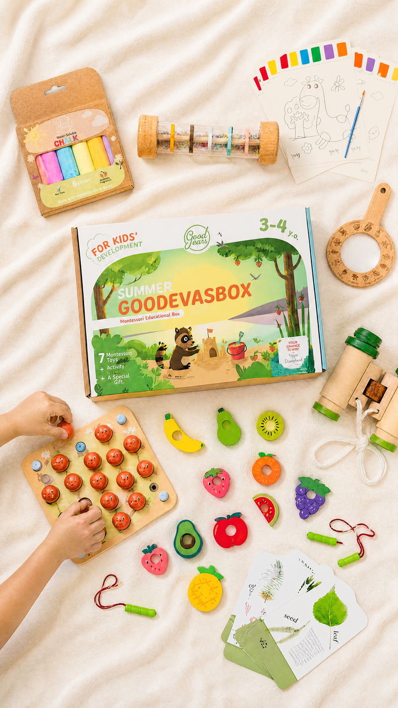 Літній ігровий набір (3–4 роки) - GoodevasBox