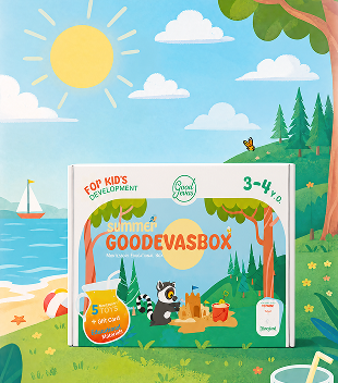 Літній ігровий набір (3–4 роки) - GoodevasBox